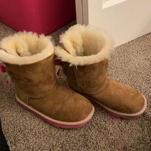 Kids Bailey Bow Ugg boots